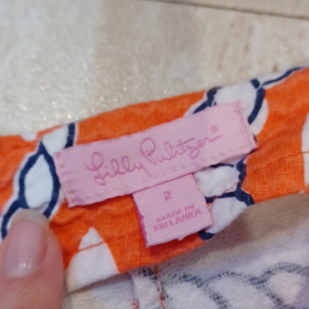 Lilly Pulitzer Nautical Shorts - Picture 3 of 5